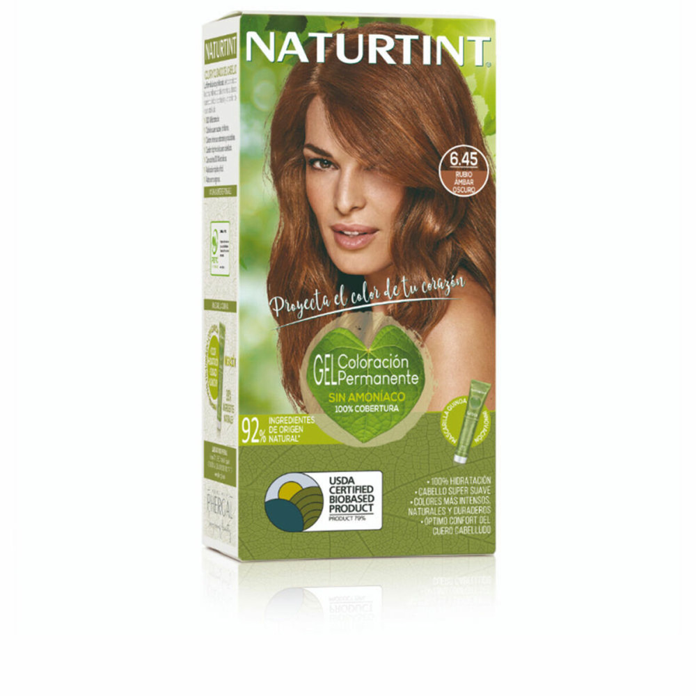 Permanent Dye Naturtint NATURTINT COLORACIÓN 6.45-Rubio Ámbar Oscuro 170 ml
