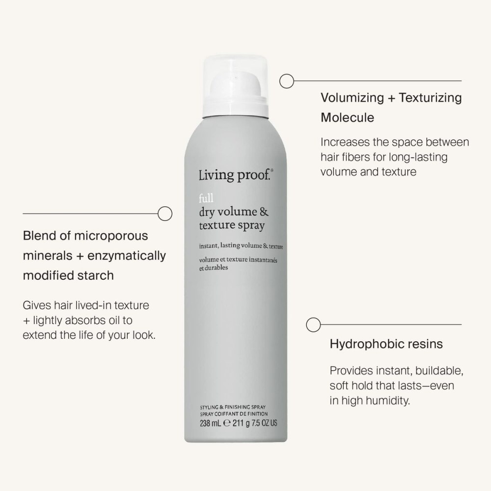 Volumising Spray Living Proof Full 238 ml Texturiser
