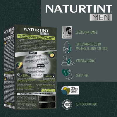 Permanent Dye Naturtint NATURTINT MEN Nº 4n-Castano Natural