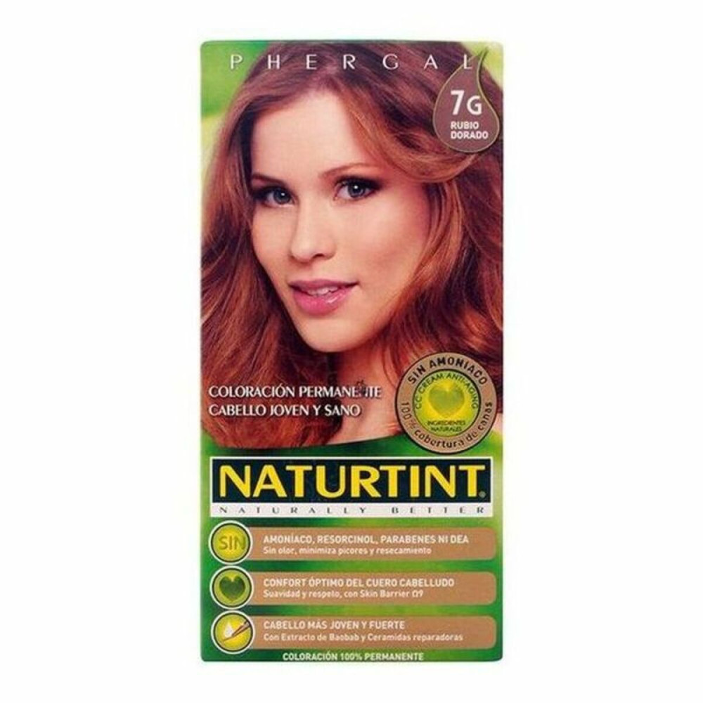 Dye No Ammonia Naturtint Naturtint G Golden Blonde Nº 7g Rubio Dorado Nº 7g-Rubio Dorado 170 ml