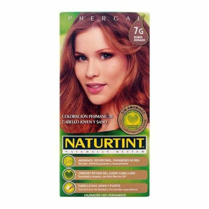 Dye No Ammonia Naturtint Naturtint G Golden Blonde Nº 7g Rubio Dorado Nº 7g-Rubio Dorado 170 ml