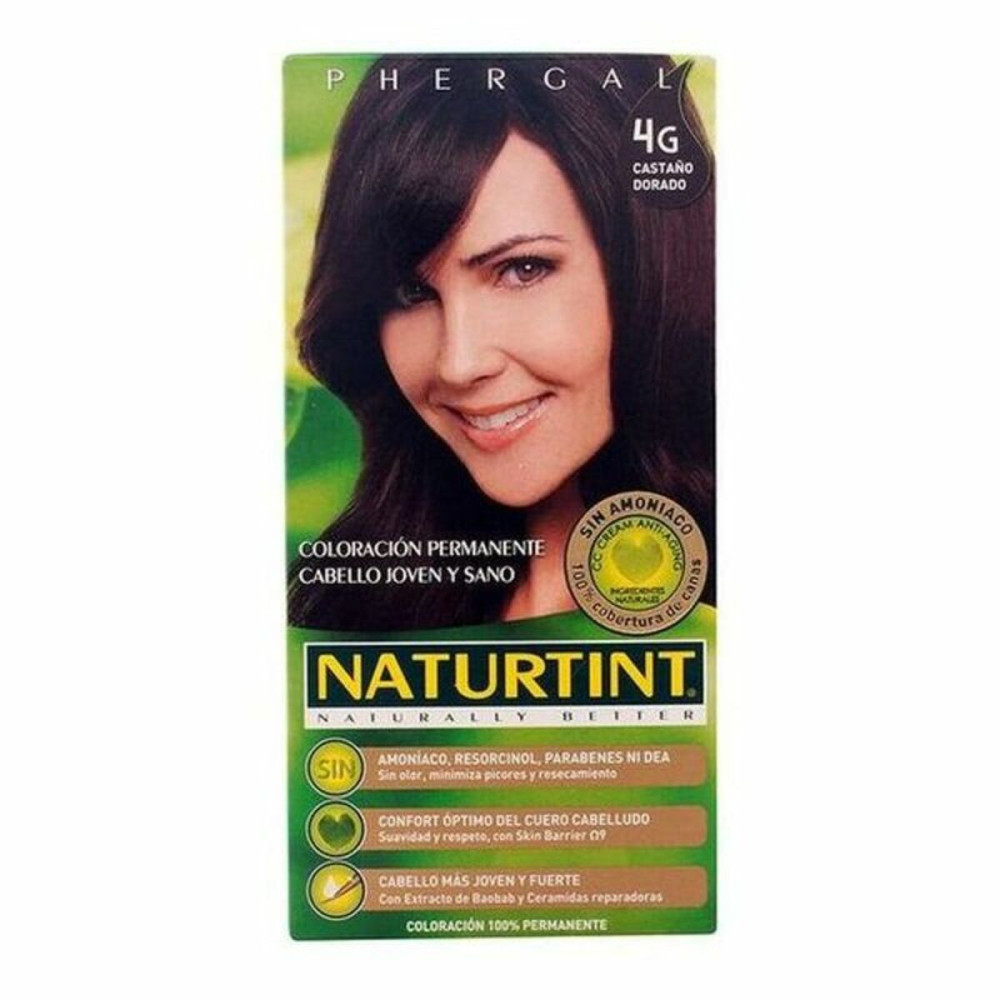 Dye No Ammonia Naturtint Naturtint G Golden Brown Nº 4g Castano Dorado 170 ml