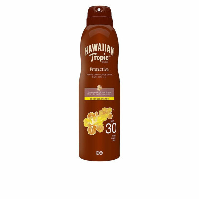 Sun Screen Spray Hawaiian Tropic Coconut Mango Oil Spf 30 180 ml Coconut