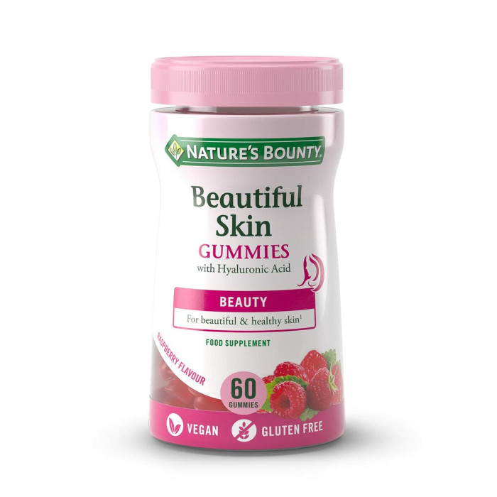 Food Supplement Nature's Bounty Beautiful Skin Gums Collagen (x60)
