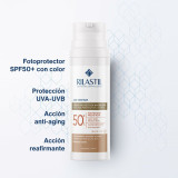 Sun Protection with Colour Rilastil Age Repair Spf 50+ 50 ml Anti-ageing