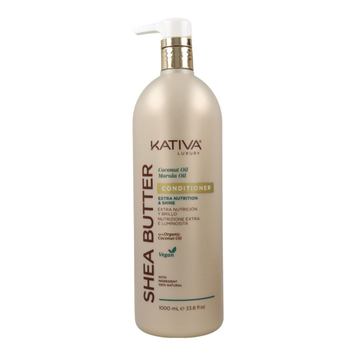 Shampoo and Conditioner Kativa SHEA BUTTER KATIVA 1 L