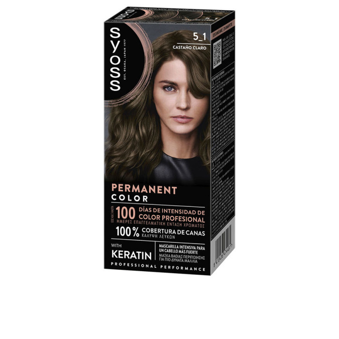 Hair Mask Syoss PERMANENT COLOR