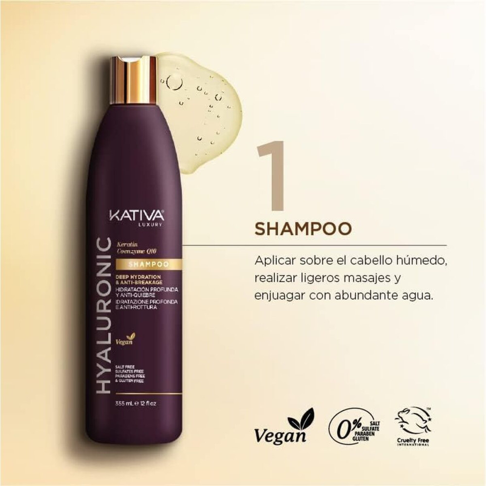 Shampoo Kativa HYALURONIC 500 ml