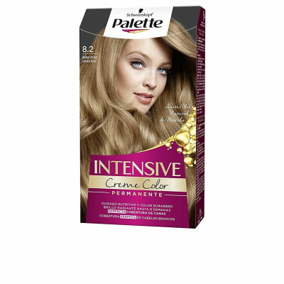 Permanent Dye Schwarzkopf Palette Intensive Nº 8.2-Rubio Beige (1 Unit)