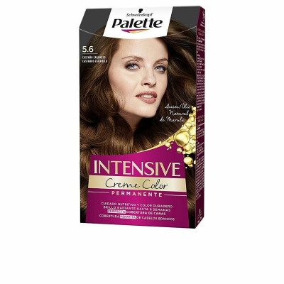 Permanent Dye Schwarzkopf Palette Intensive Nº 5.6-Castano Caramelo (1 Unit)