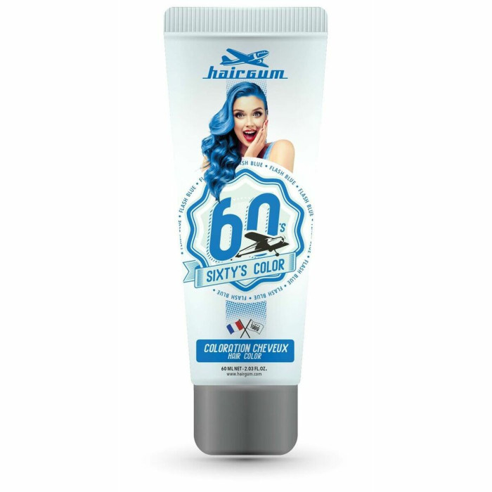Semi-permanent Colourant Hairgum S Color flash blue 60 ml