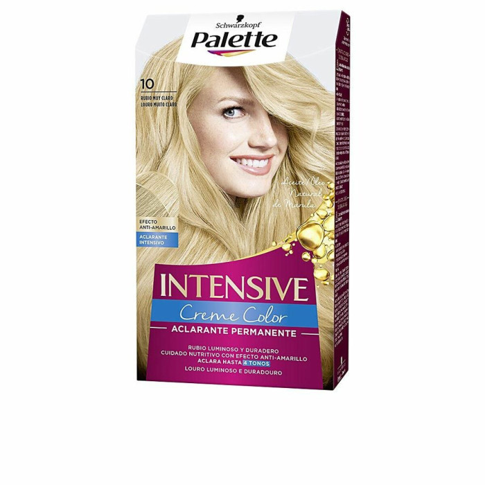 Permanent Dye Schwarzkopf 1697491 Nº 10-Rubio Muy Claro (1 Unit)