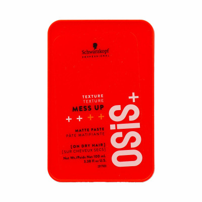 Hair Paste Schwarzkopf Osis+ Mess Up 100 ml Medium hold Texturiser