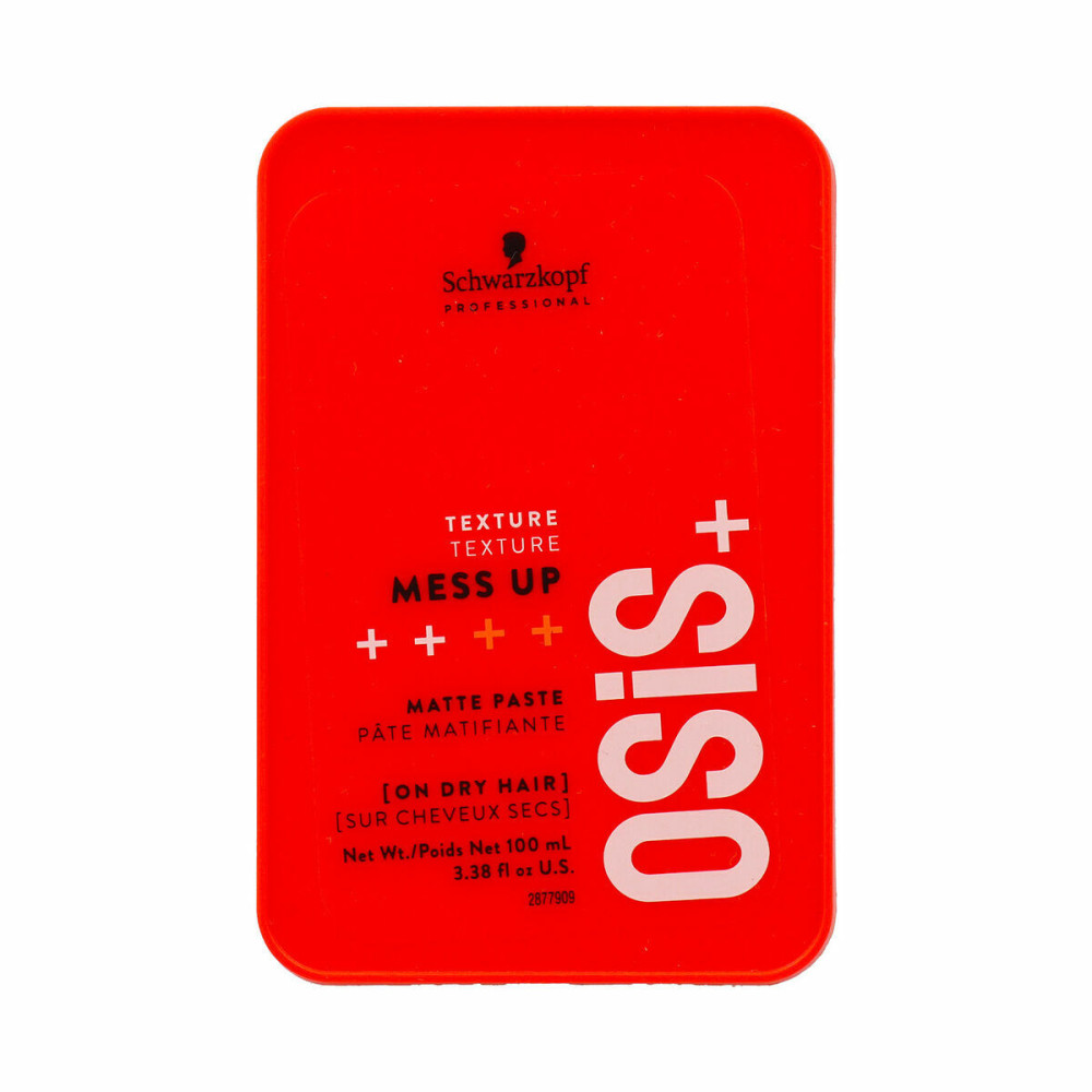 Hair Paste Schwarzkopf Osis+ Mess Up 100 ml Medium hold Texturiser