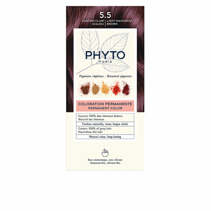 Permanent Colour Phyto Paris PHYTOCOLOR 5.5-Castaño Claro Caoba