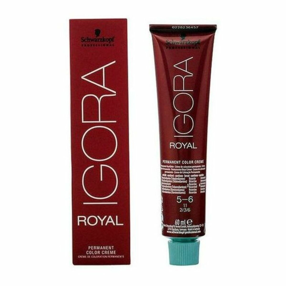 Permanent Dye Schwarzkopf Igora Royal Nº 5-6 60 ml