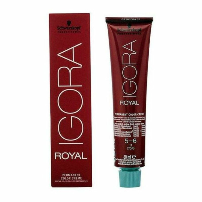 Permanent Dye Schwarzkopf Igora Royal Nº 5-6 60 ml