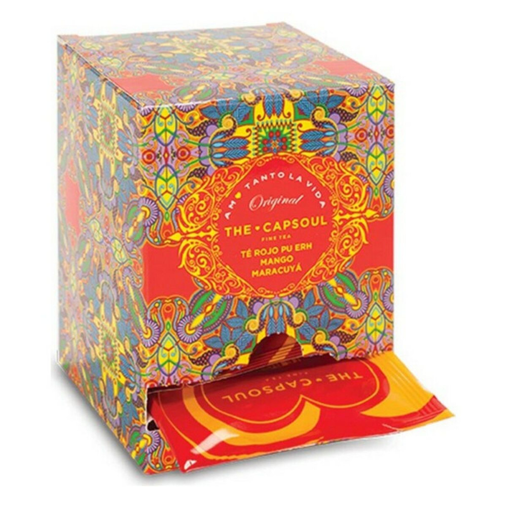 Red Tea The Capsoul Pirámides Ensobradas Passionfruit (15 Units)