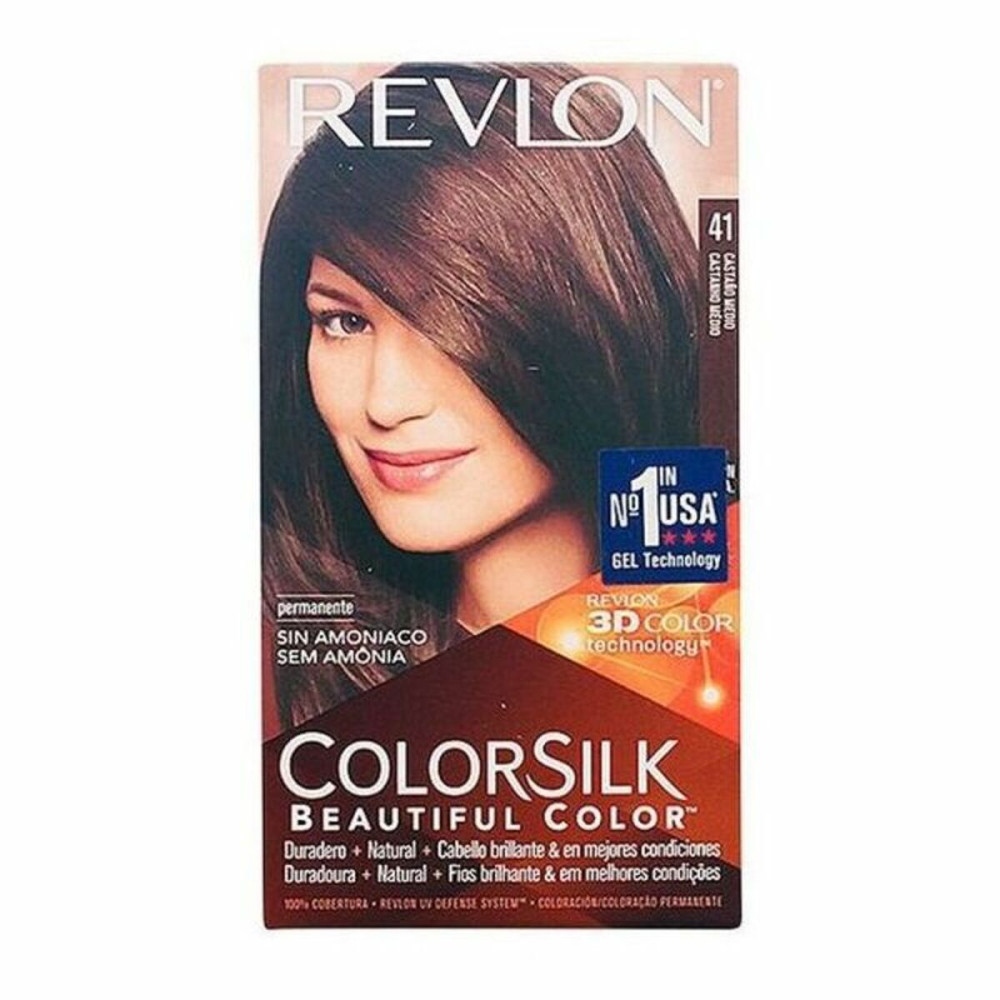 Dye No Ammonia Revlon 5417 Nº 41-Castano Medio (1 Unit)