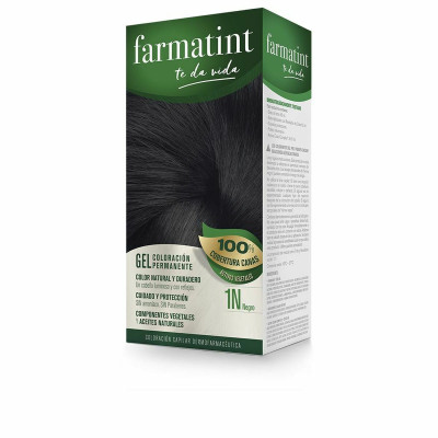 Permanent Dye Farmatint 380212 1n-Negro Gel (5 Units)