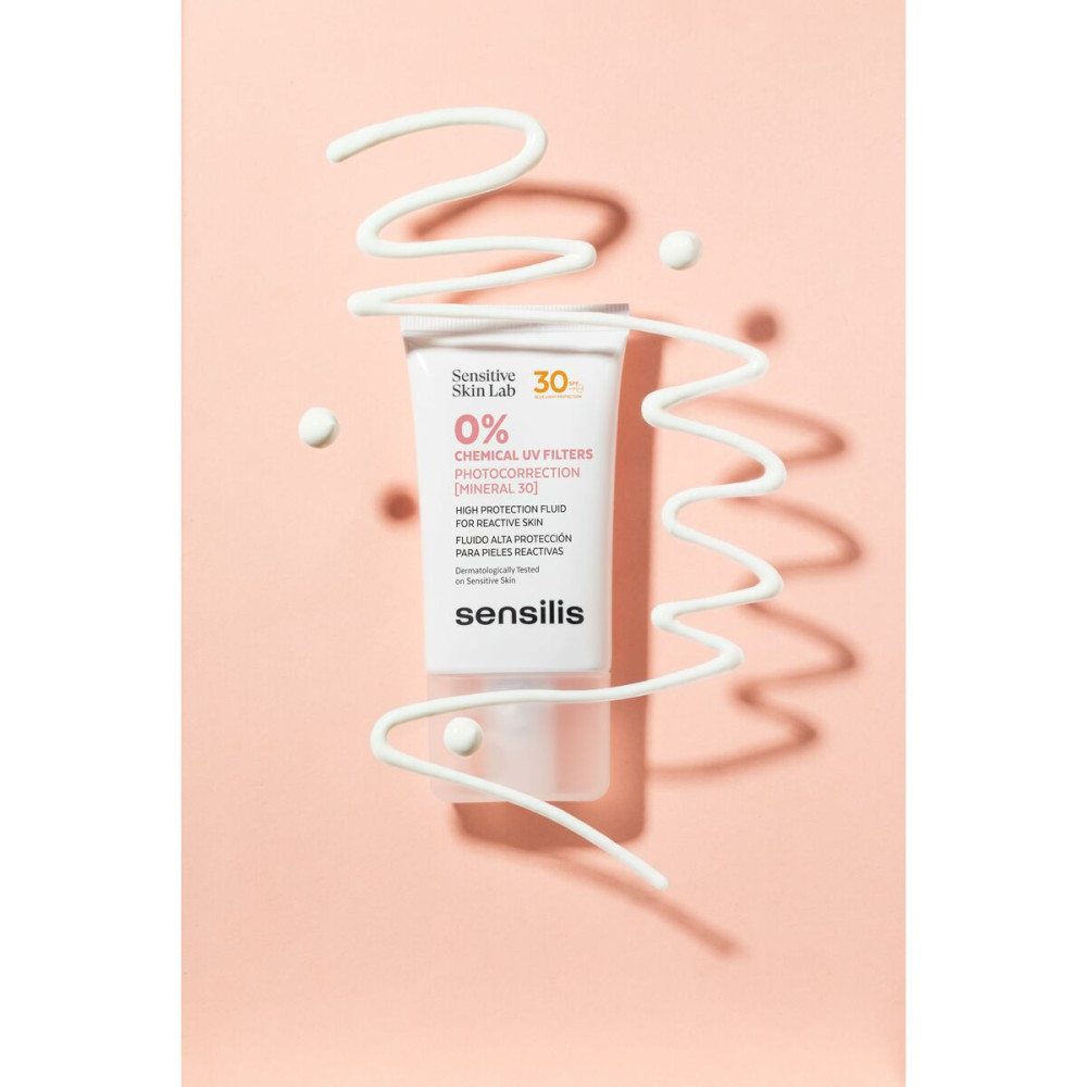 Facial Sun Cream Sensilis PHOTOCORRECTION Spf 30 40 ml