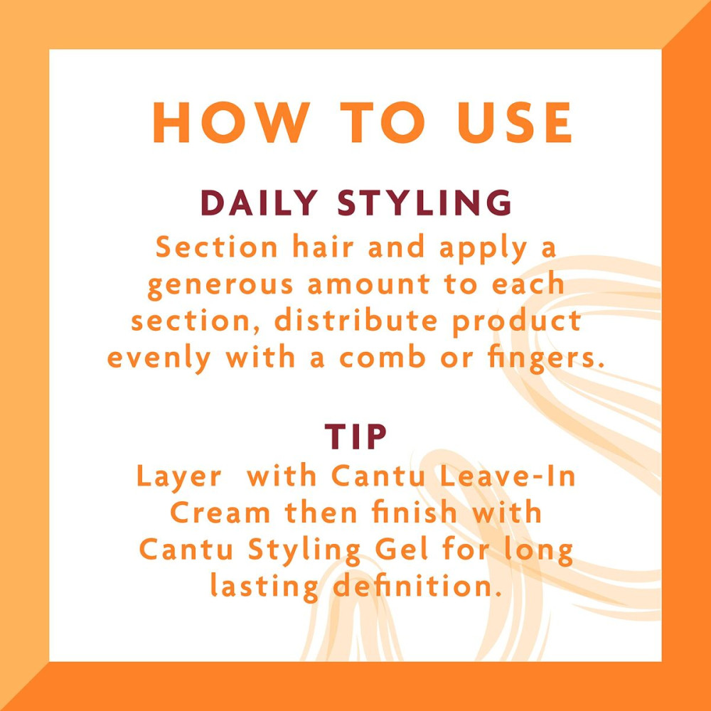 Shaping Gel Cantu AVOCADO HYDRATING Moisture regulator