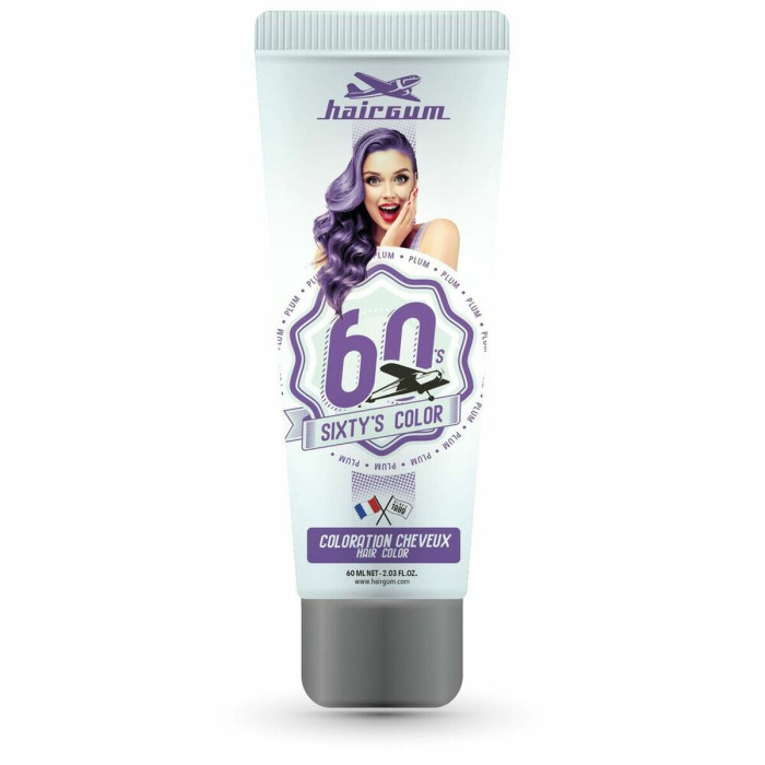 Semi-permanent Colourant Hairgum S Color Plum 60 ml