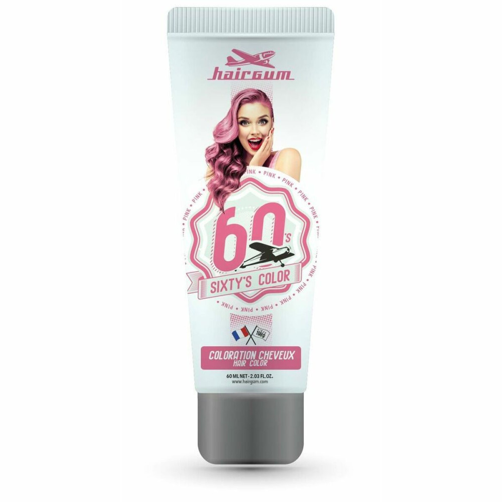 Semi-permanent Colourant Hairgum S Color Pink 60 ml