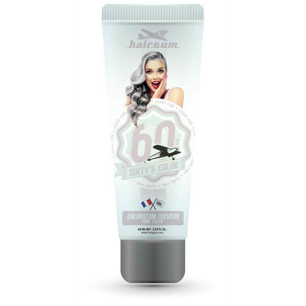 Semi-permanent Colourant Hairgum S Color silver pink 60 ml