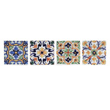 Coasters DKD Home Decor Tile 4 Units (10,8 x 10,8 x 0,7 cm)