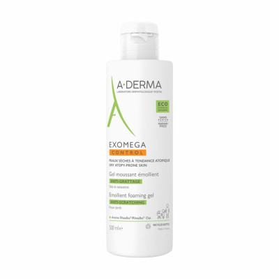 Facial Sun Cream A-Derma Exomega Control 500 ml