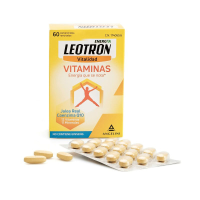 Food Supplement Leotron Leotron Vitaminas Royal jelly Coenzyme Q-10 60 Units