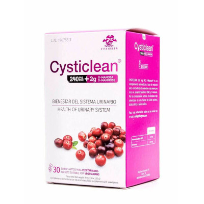 Multi-nutrients CYSTICLEAN CYSTICLEAN D-MANOSA 30 Units