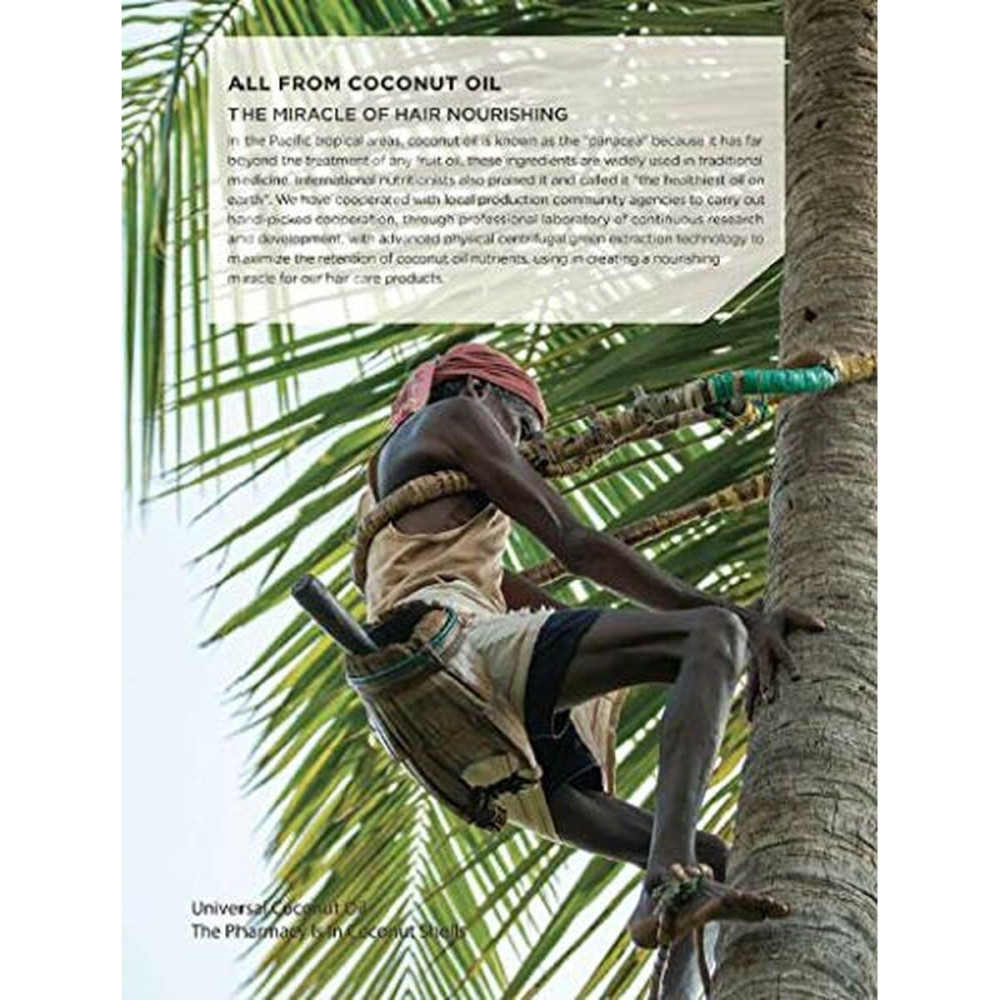 Moisturizing Shampoo Beaver COCONUT OIL & QUINOA 350 ml