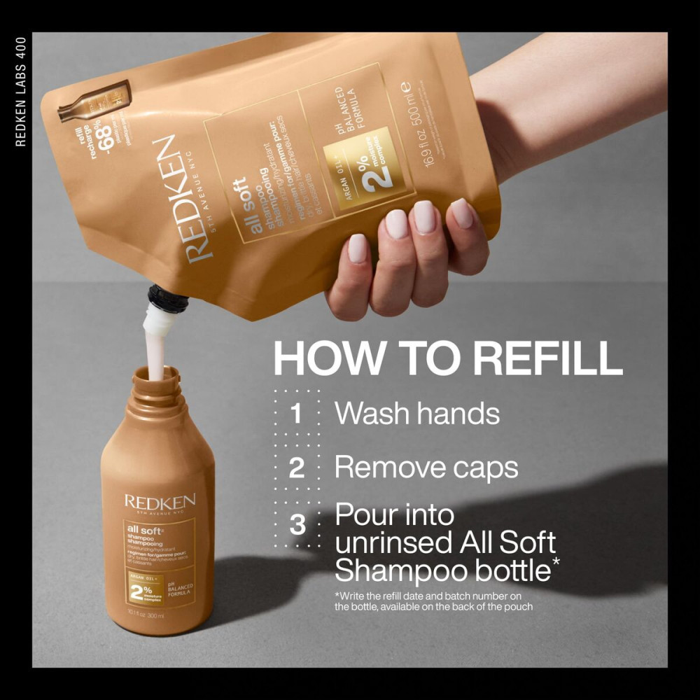 Shampoo Redken ALL SOFT 500 ml