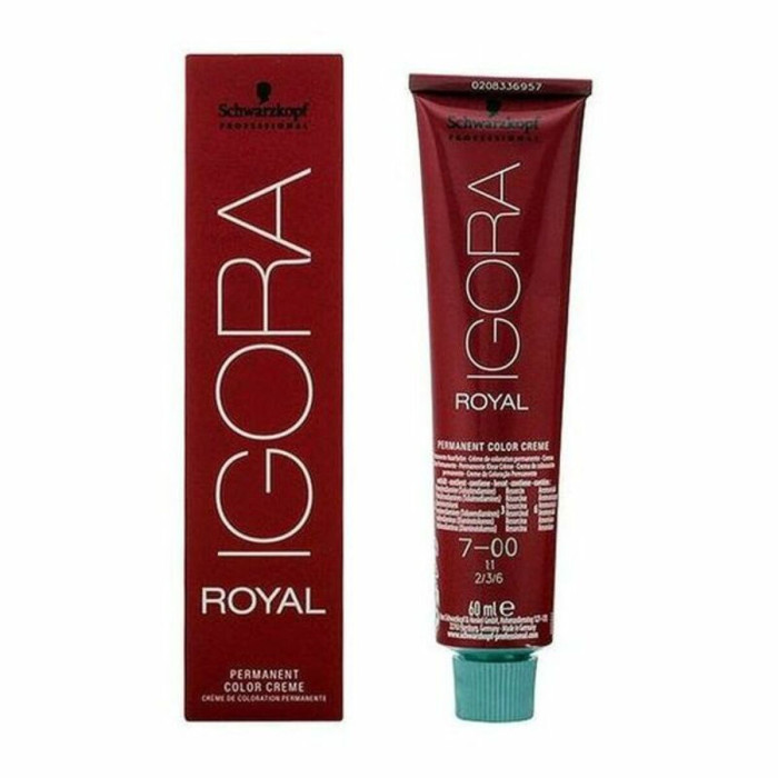 Permanent Dye Schwarzkopf Igora Royal Nº 7-00 60 ml