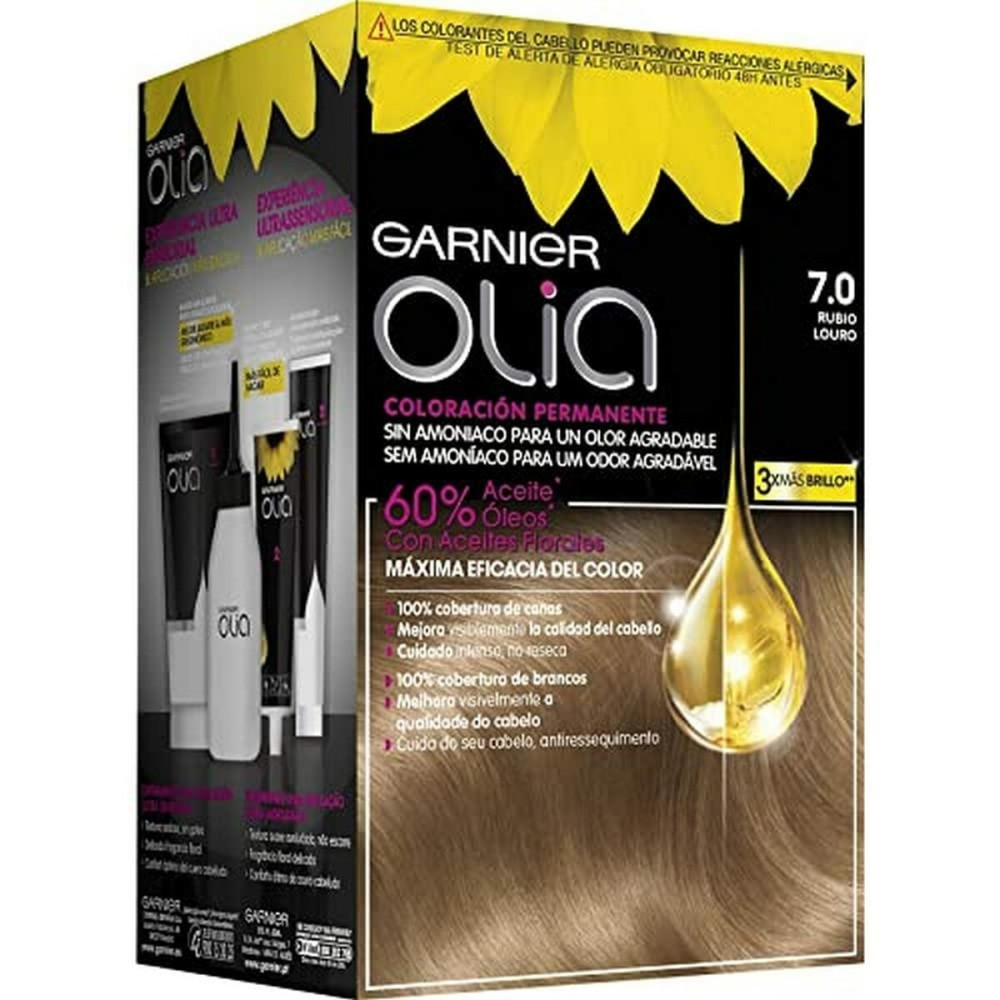 Dye No Ammonia Garnier Olia Nº 7.0-rubio Nº 7,0 Rubio Lote (1 Unit)