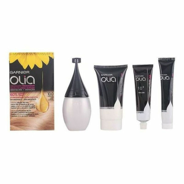 Dye No Ammonia Garnier Olia Bright Blonde Nº 10,1- Rubio Extra Claro Lote 120 g (1 Unit)