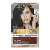 Dye No Ammonia L'Oreal Make Up Excellence 2u-darkest brunette Nº 2u-Darkest Brunette (5 Units)