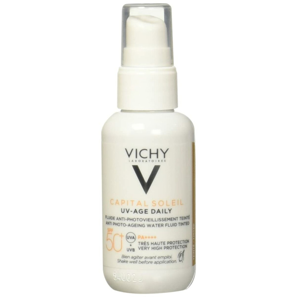 Sun Protection with Colour Vichy Capital Soleil Spf 50+ 40 ml Anti-Wrinkle