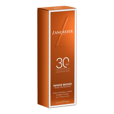 Facial Sun Cream Lancaster Infinite Bronze Light Clear Spf 30 50 ml