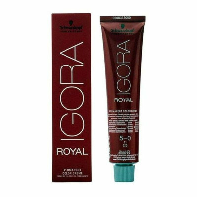 Permanent Dye Schwarzkopf Igora Royal Nº 5-0 60 ml