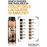 Permanent Dye Redken Color Gels Lacquers Minutos Nº 6ABN-6.19 3 x 60 ml