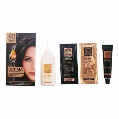 Dye No Ammonia Llongueras Optima Nº 3-Dark Brown (1 Unit)
