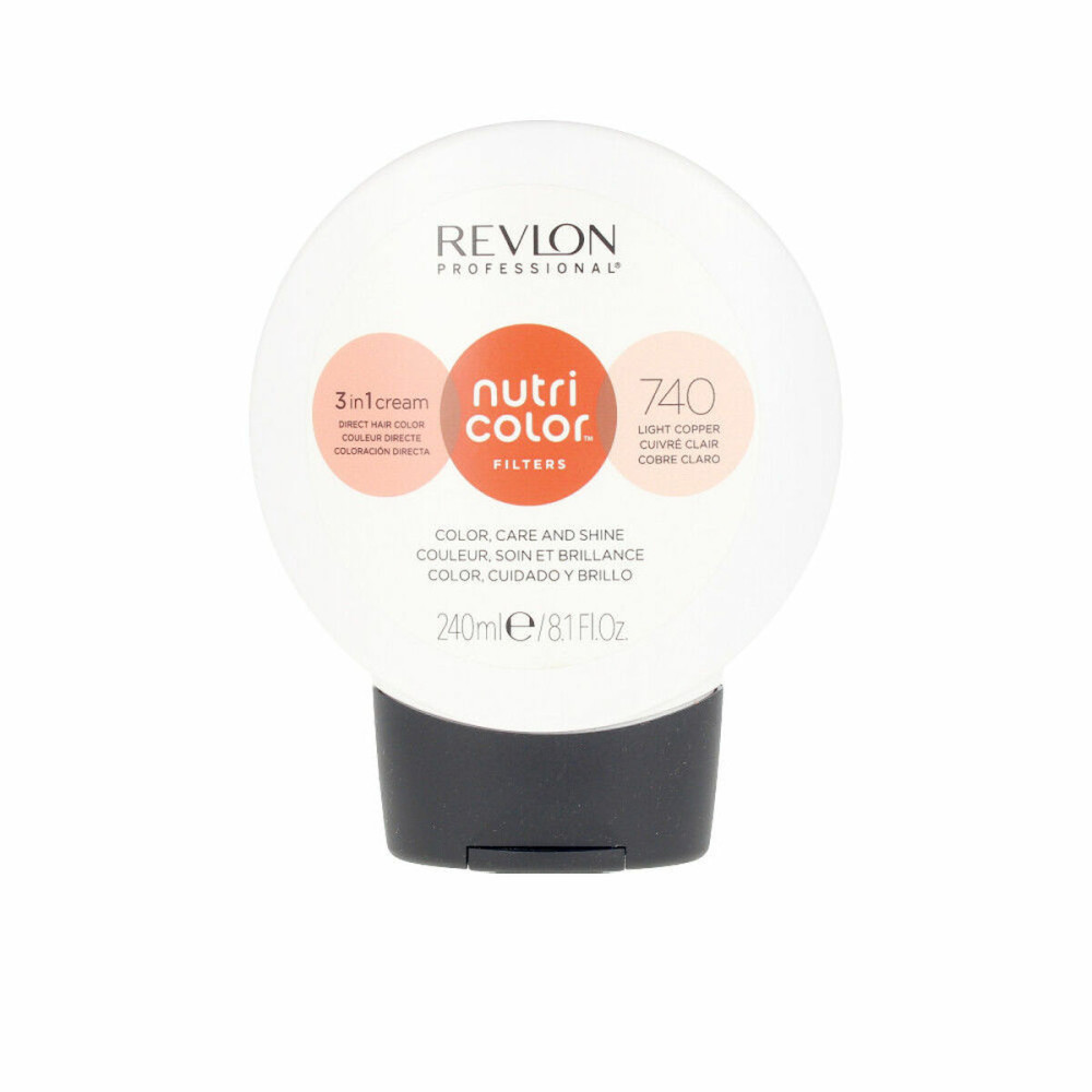 Permanent Dye Revlon Nutri Color Nº 740 240 ml