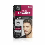 Colouring Cream Llongueras Men Advance 4 - Ash Chestnut Nº 4-Castano Ceniza Nº 4-Castano Natural Semi-permanent