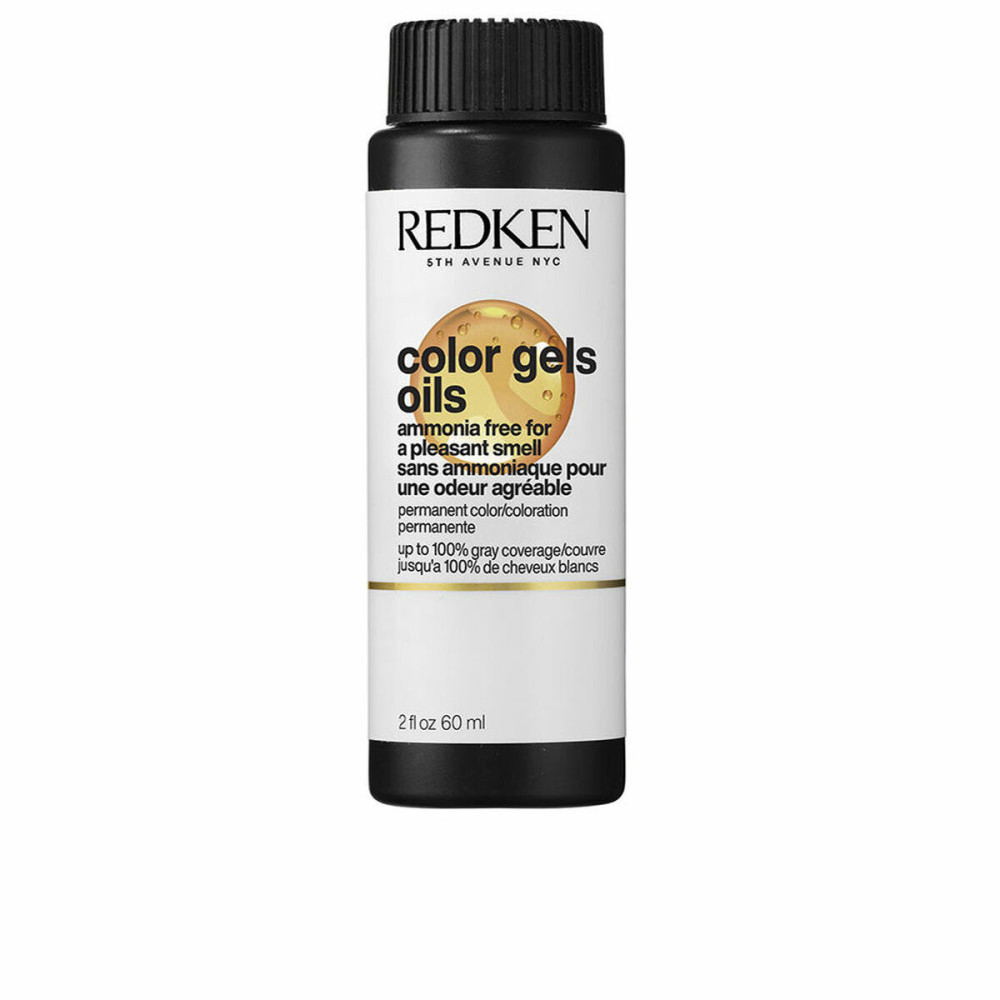 Permanent Colour Redken COLOR GEL OILS Nº 6N-6.0 Nº 6n-6.0 60 Ml X (3 Units)