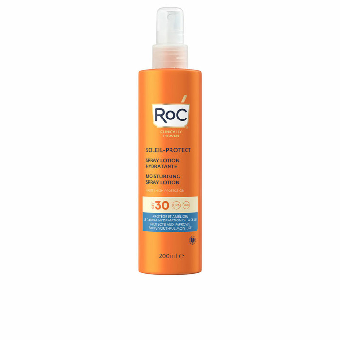 Spray Sun Protector Roc Protección Solar Spf 30 200 ml Moisturizing