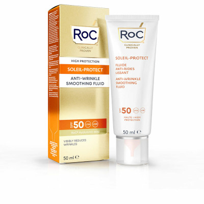 Facial Sun Cream Roc Protección Solar Spf 50 50 ml