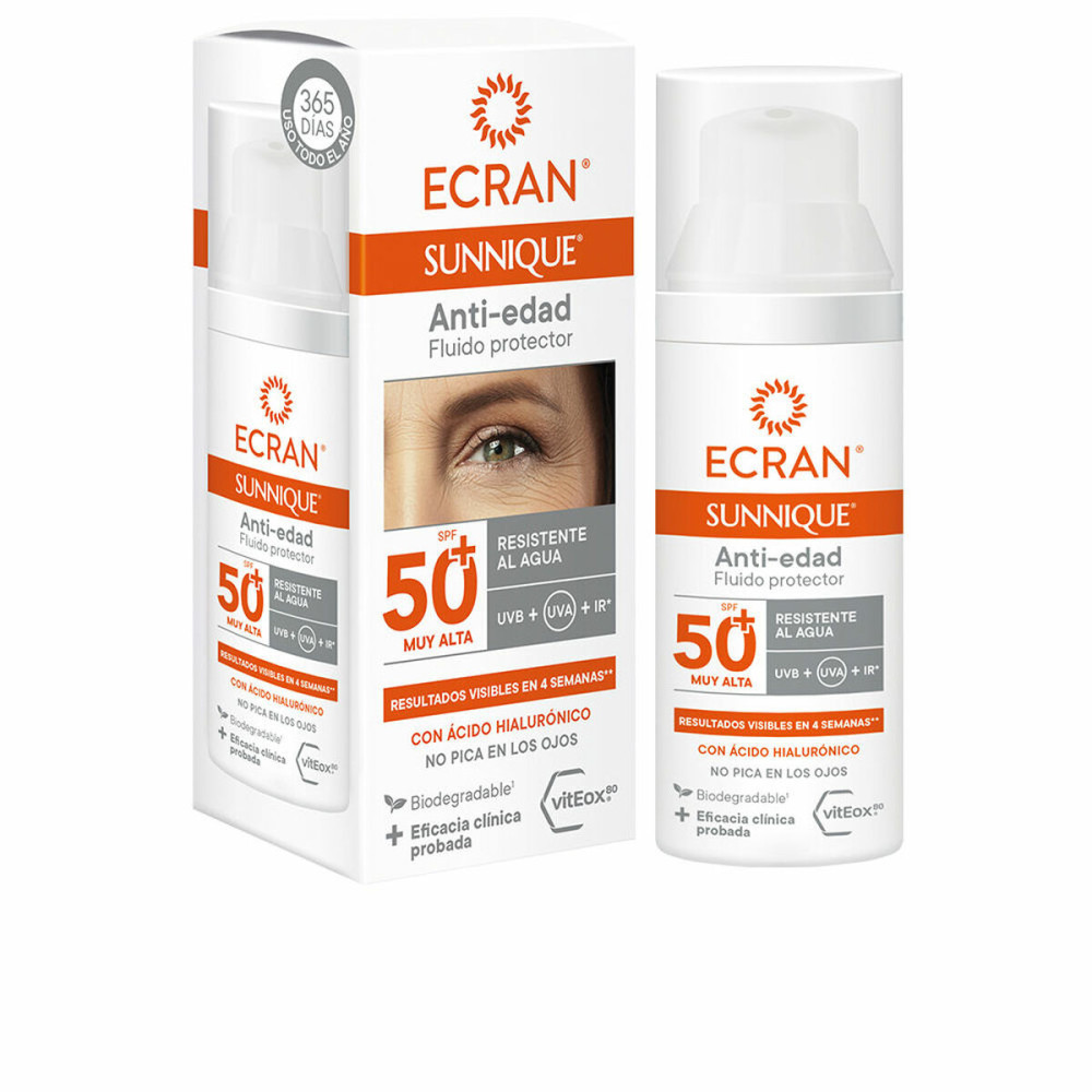 Sun Screen Lotion Ecran Ecran Sunnique Spf 50+ 50 ml
